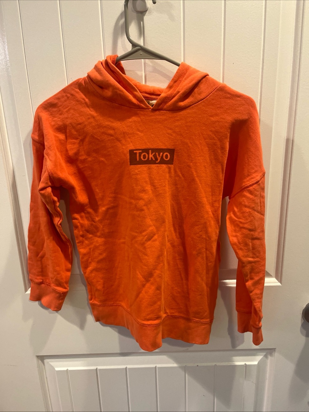 Cotton On Orange 'Tokyo' Kids Hoodie
